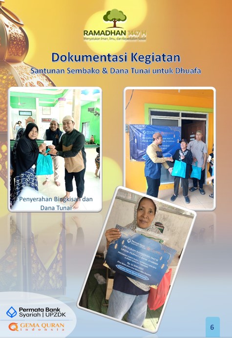 Laporan Kegiatan Ramadhan 1447 – Kolaborasi Dengan Bank Permata Syariah